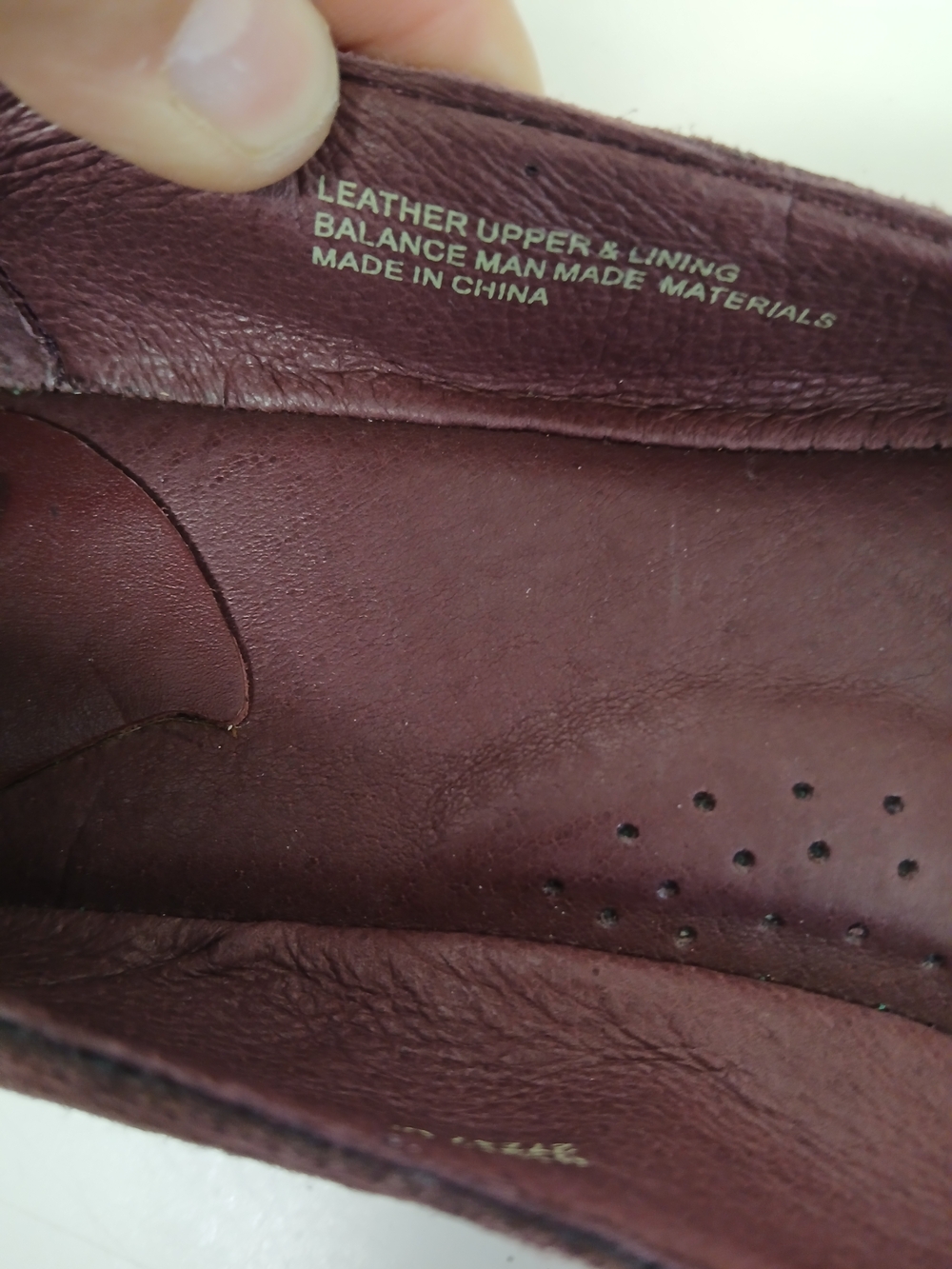 ✅️NWOT Women's Burgundy Suede Tie-Ankle Flats - Picture 8 of 8